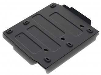 ST 3mm skid plate for Ford Ranger transfer case (V 2,2)(2012-2022) + fitting kit, (арт. 2111.1844.1.3)
